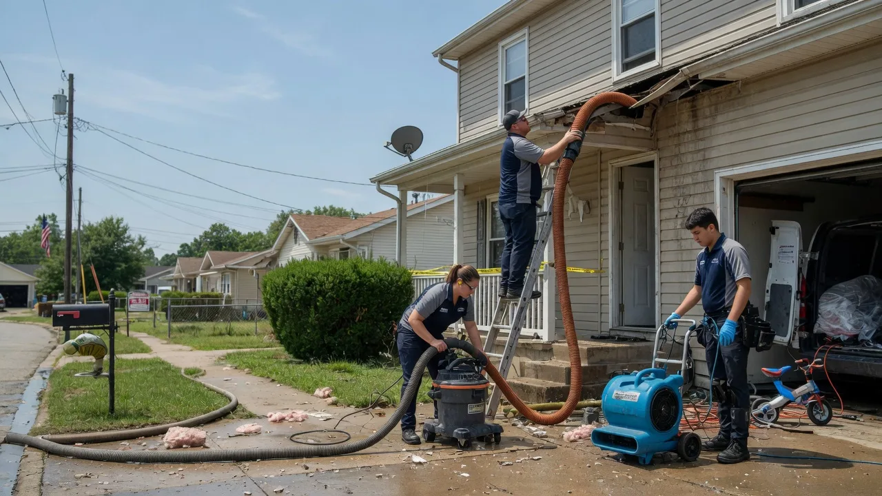 Water Damage Restoration in Montegut, LA near me